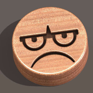 Grumpy Emoji (multiple sizes)